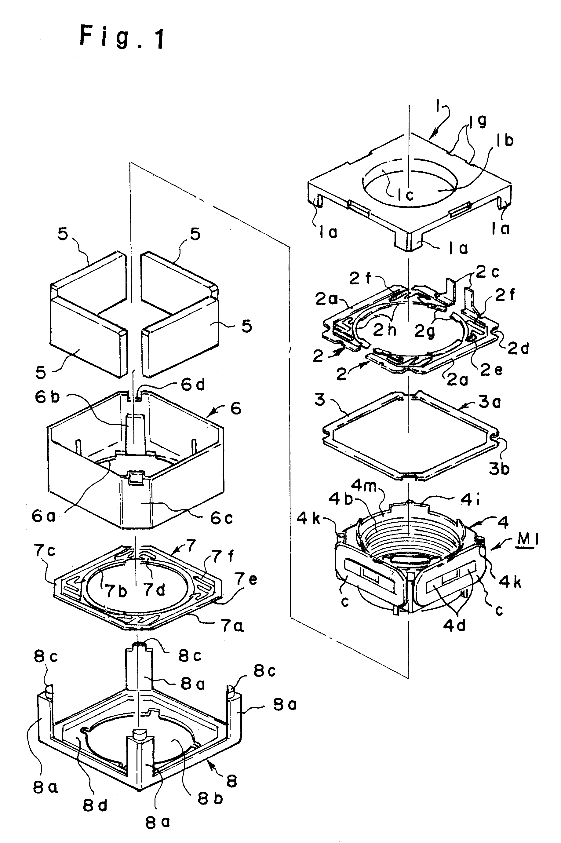 Voice coil type lens drive assembly