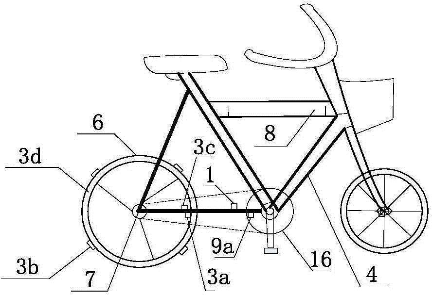 Pedal-controlled electric apparatus, electric vehicle, and method of driving, braking and range extending of the same