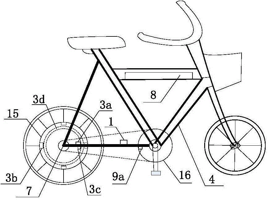 Pedal-controlled electric apparatus, electric vehicle, and method of driving, braking and range extending of the same