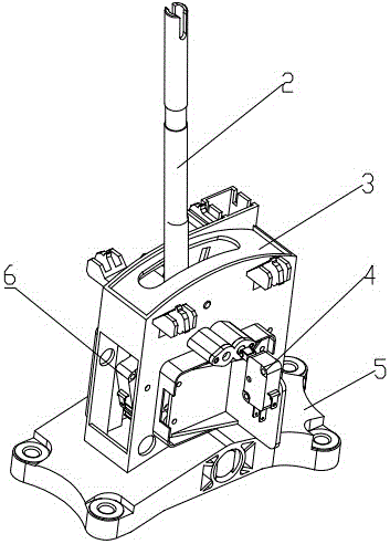 Electromobile four-gear manipulator