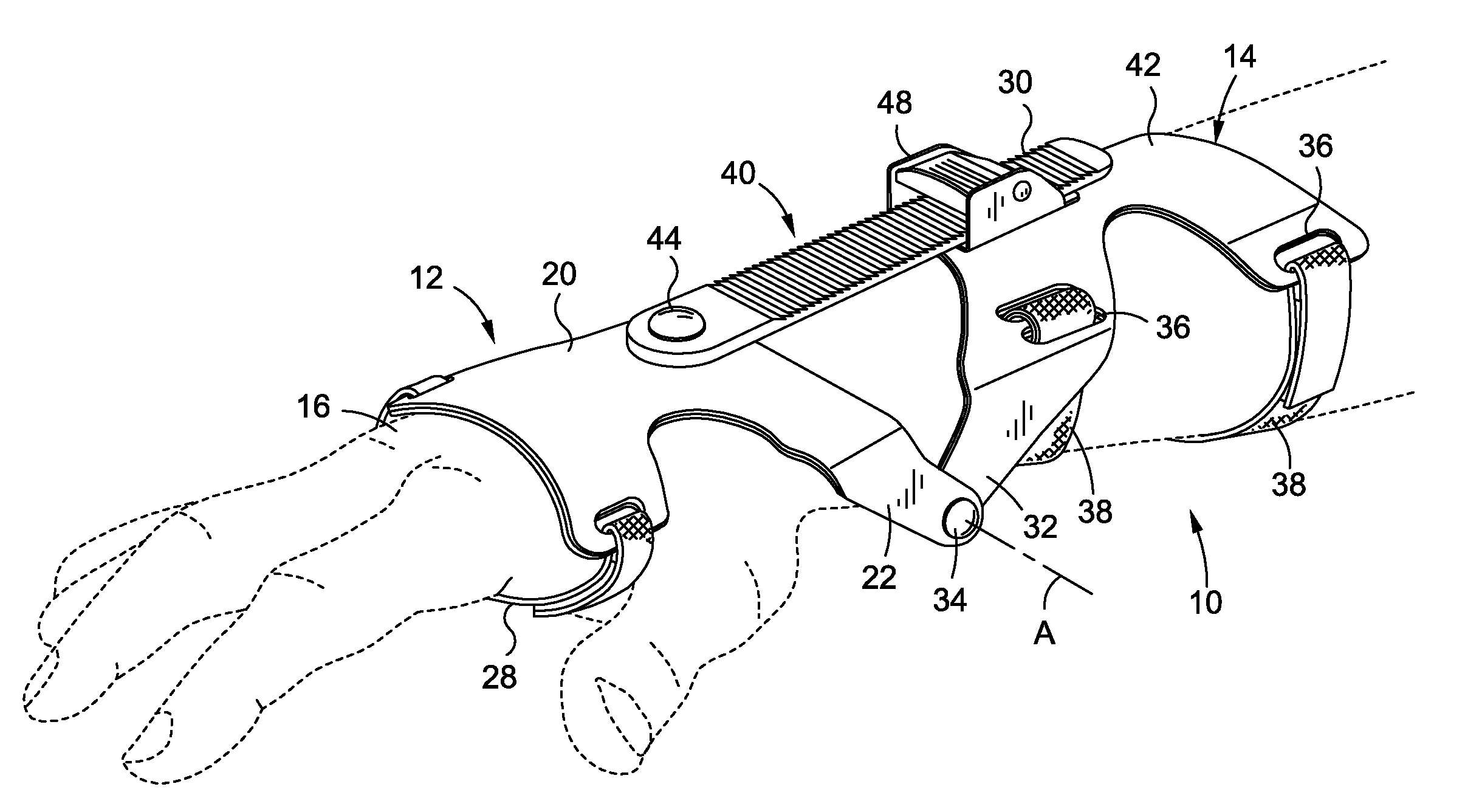 Golf swing wrist condition training device