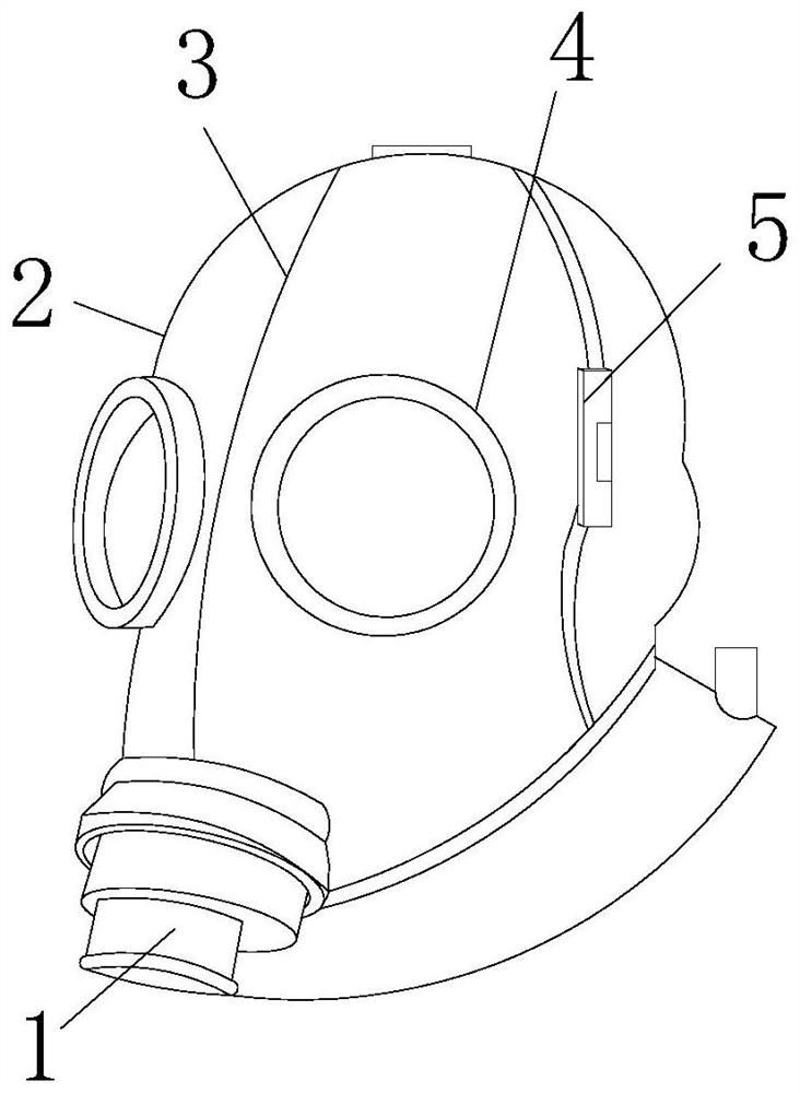 Splicing multiple detachable structures to form a fire emergency hood with atomization and cooling