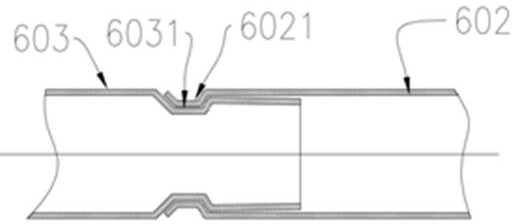 Pipe shed drill jumbo with steel pipe extrusion connector