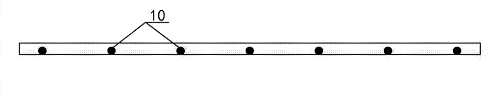 Bridge integrated cast-in-place anti-collision guardrail and special formwork for hanging board and its construction method