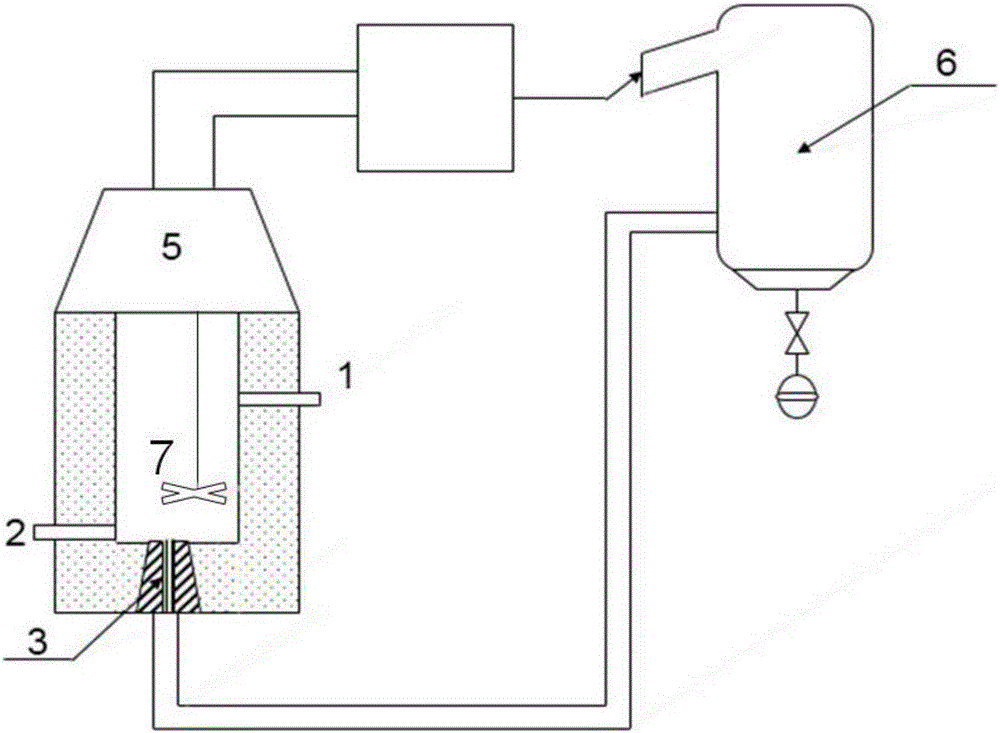 Method for removing carbon in vanadium-containing molten iron by injection of CO2 or limestone