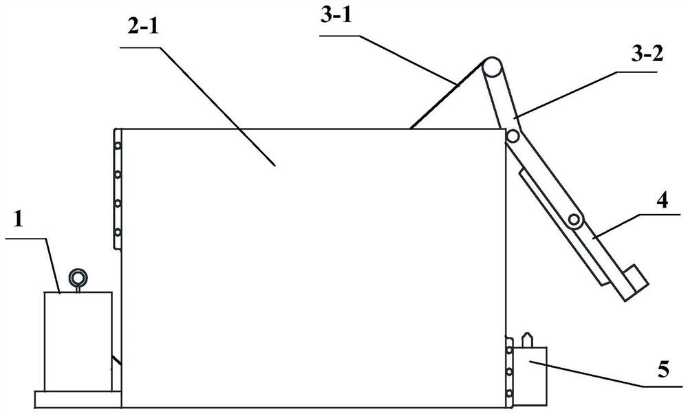 Heating furnace door device with stable and rapid opening and closing functions