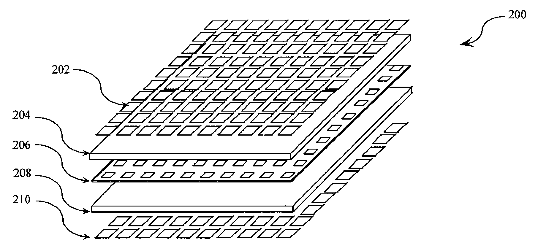 Low-profile frequency selective surface based device and methods of making the same