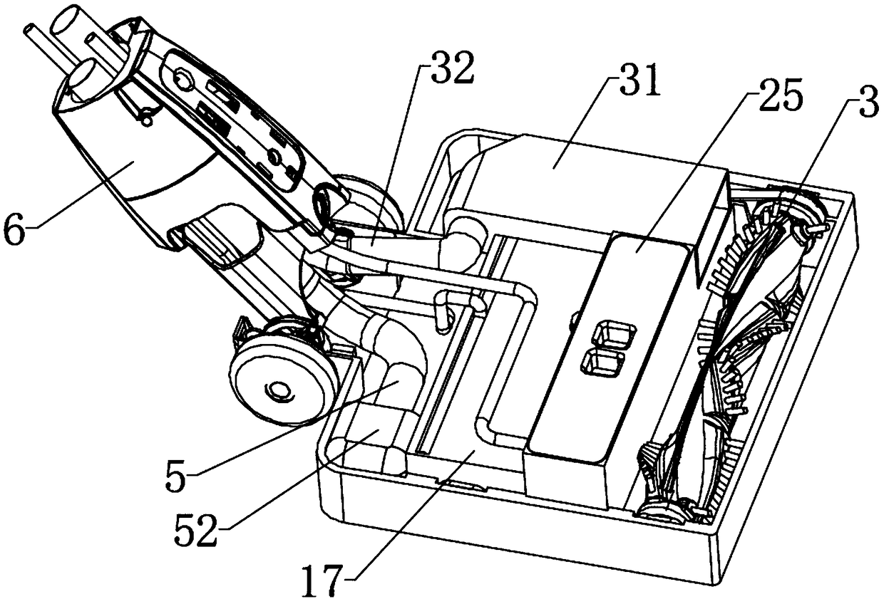 Cleaning device applied to cleaning equipment