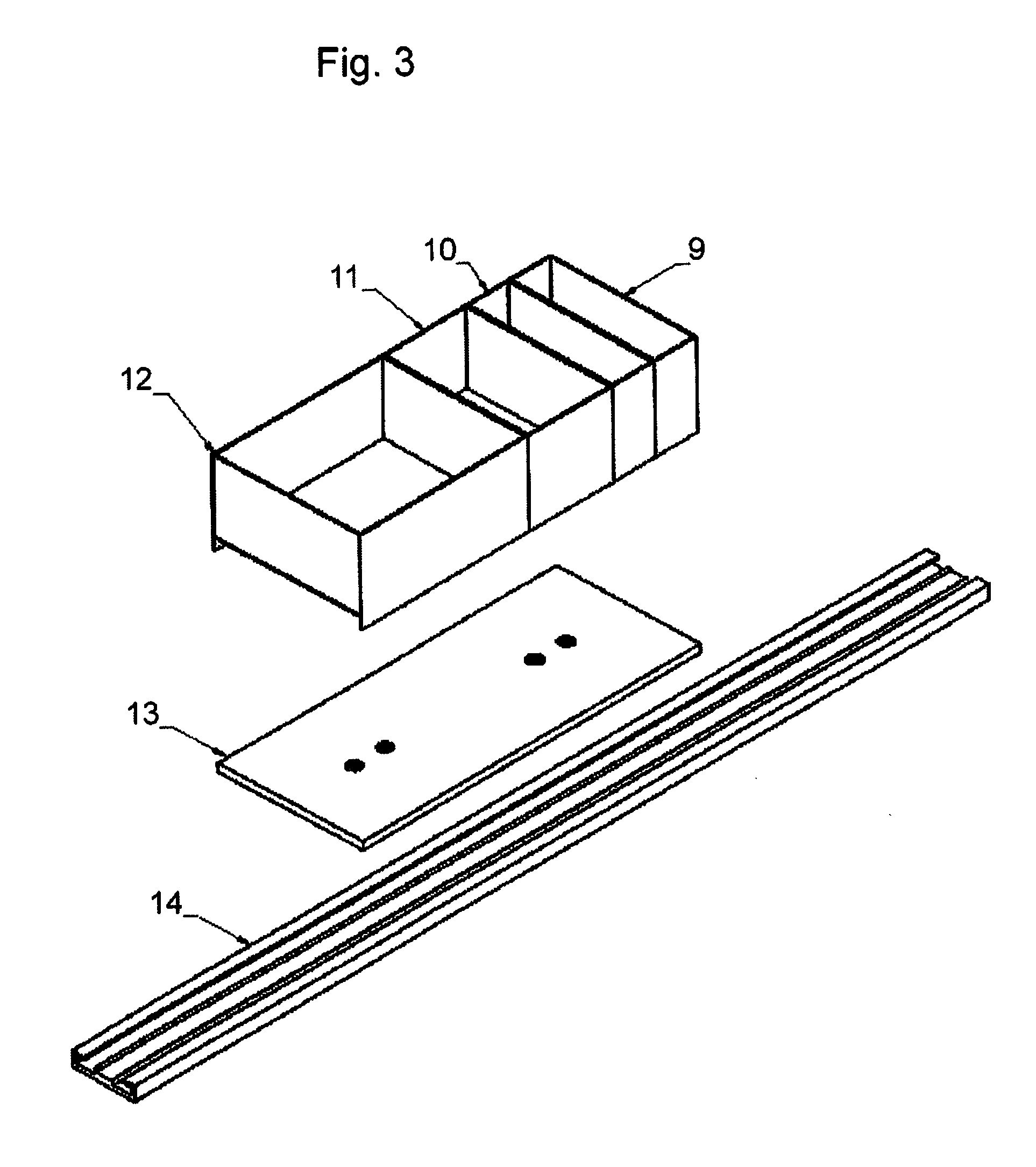 Process and equipment for the measurement of ionizing radiation doses in patients