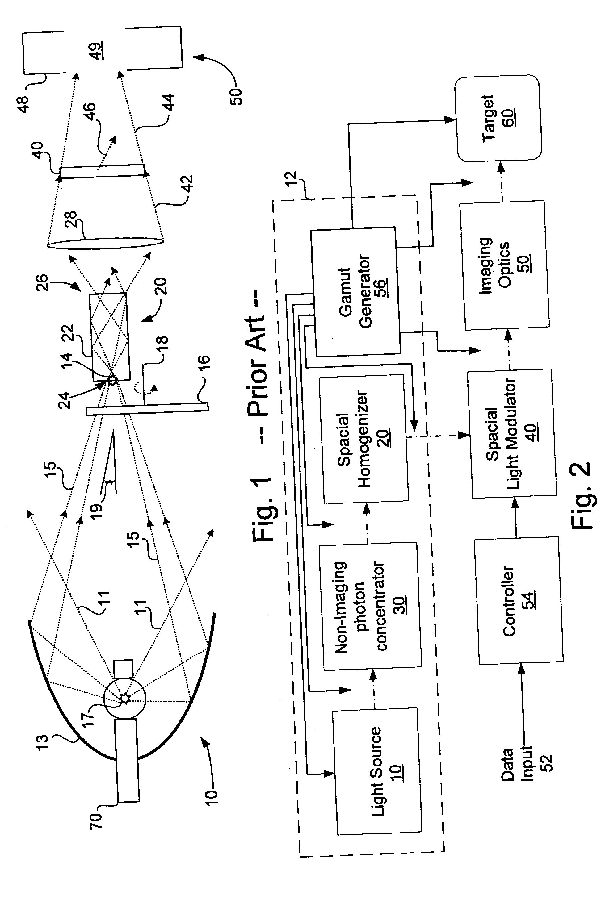 Non-imaging photon concentrator