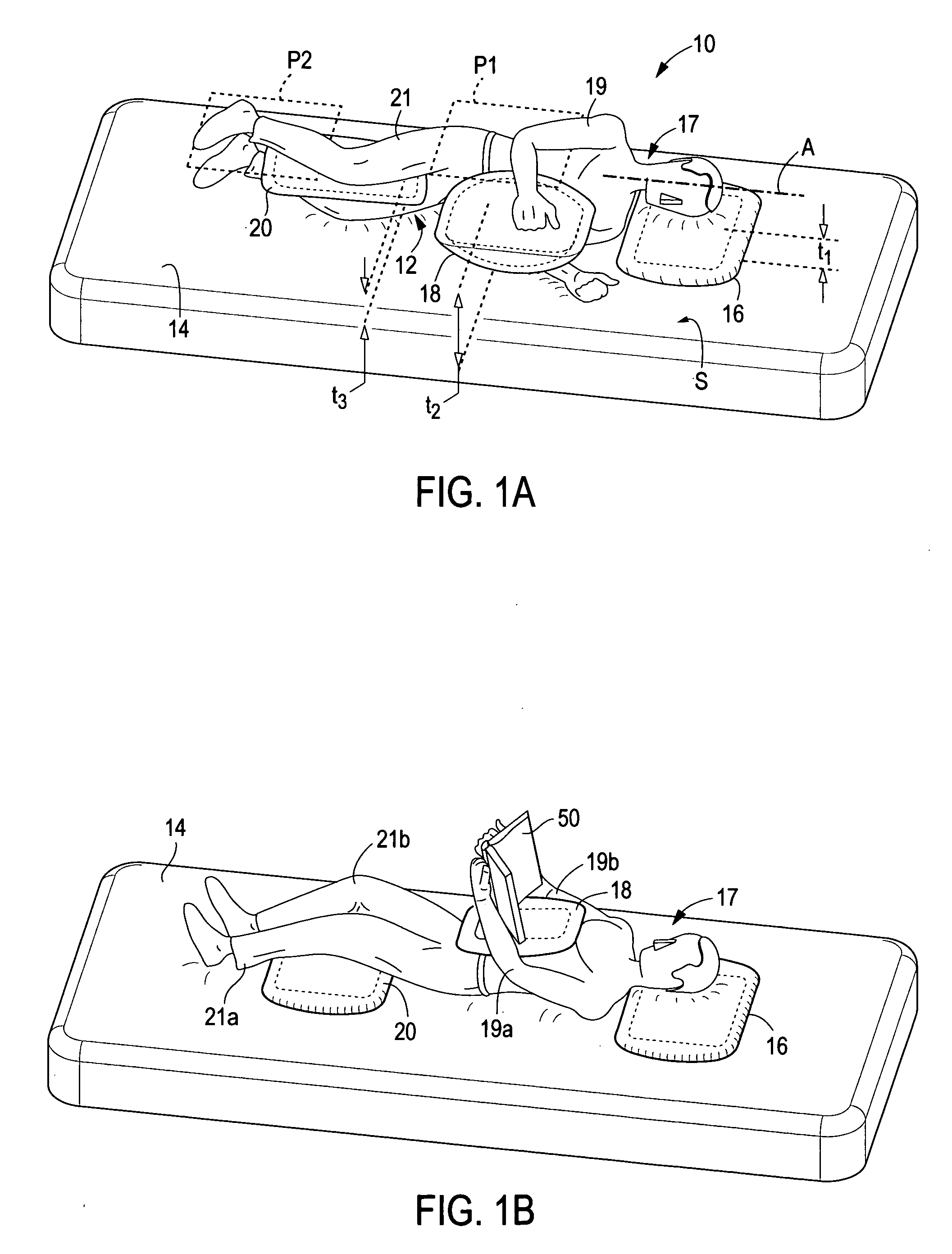 Adjustable body support system