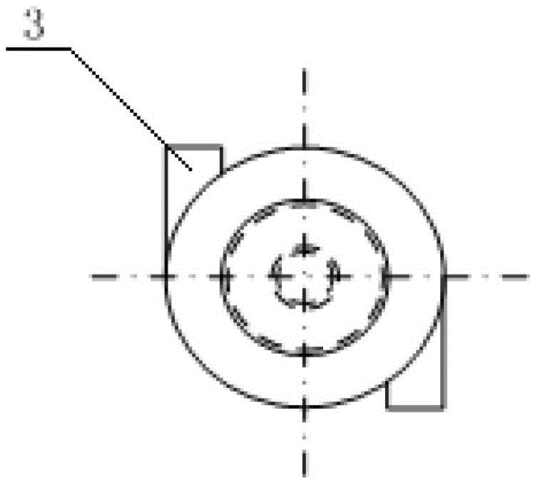 A gas-solid separation device