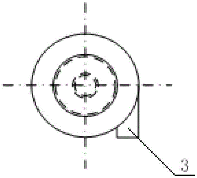 A gas-solid separation device