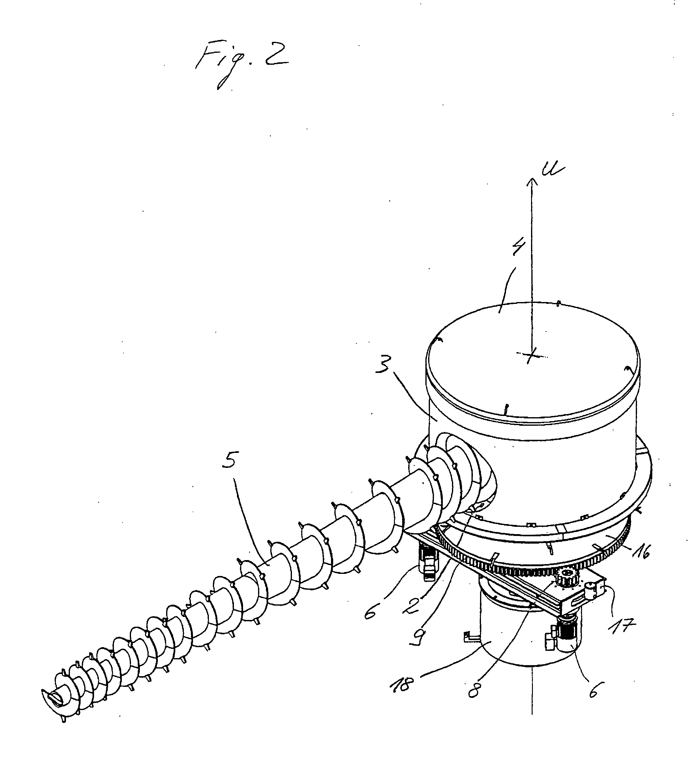 Device for conveying bulk material