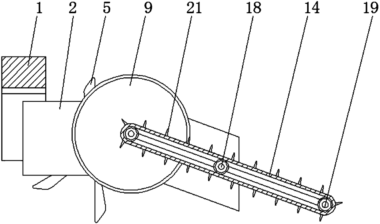 Salvaged object transferring device