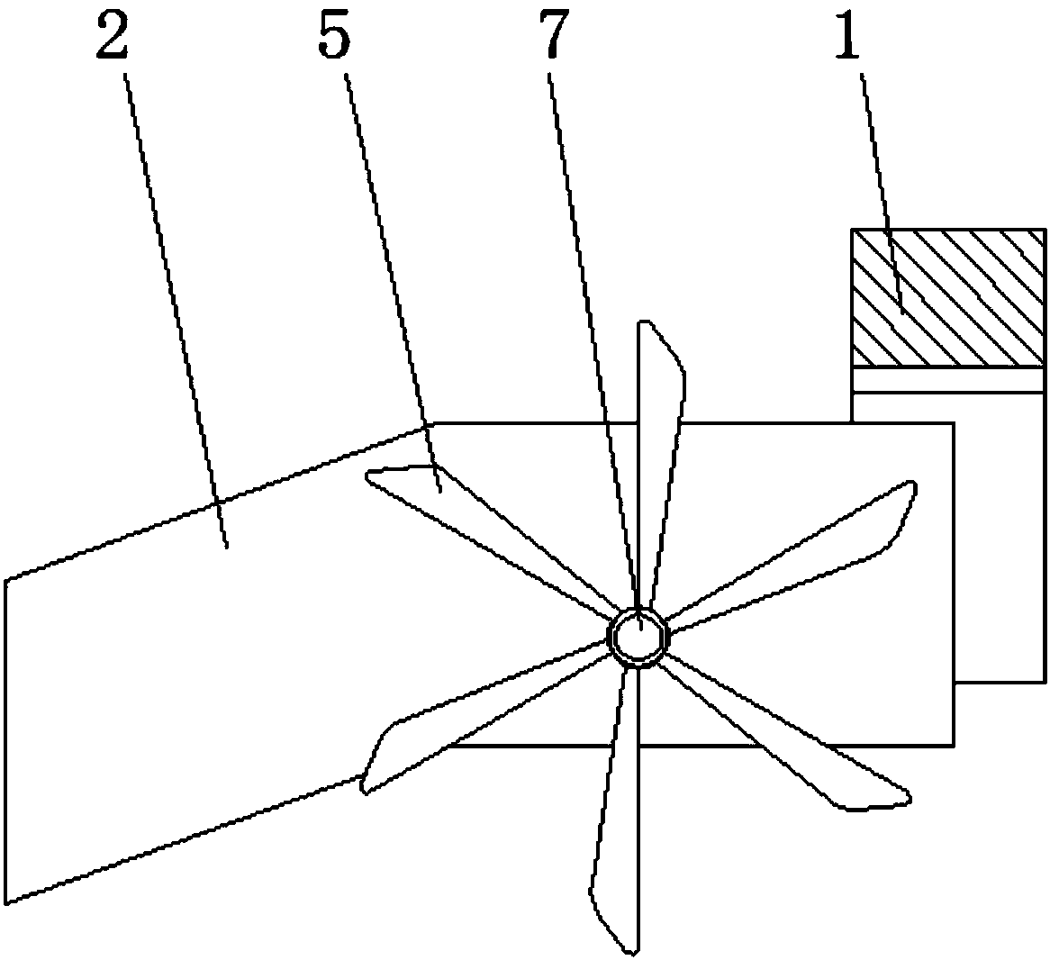 Salvaged object transferring device