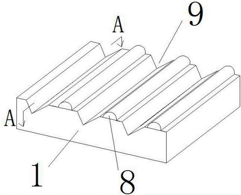 Outdoor plastic floor