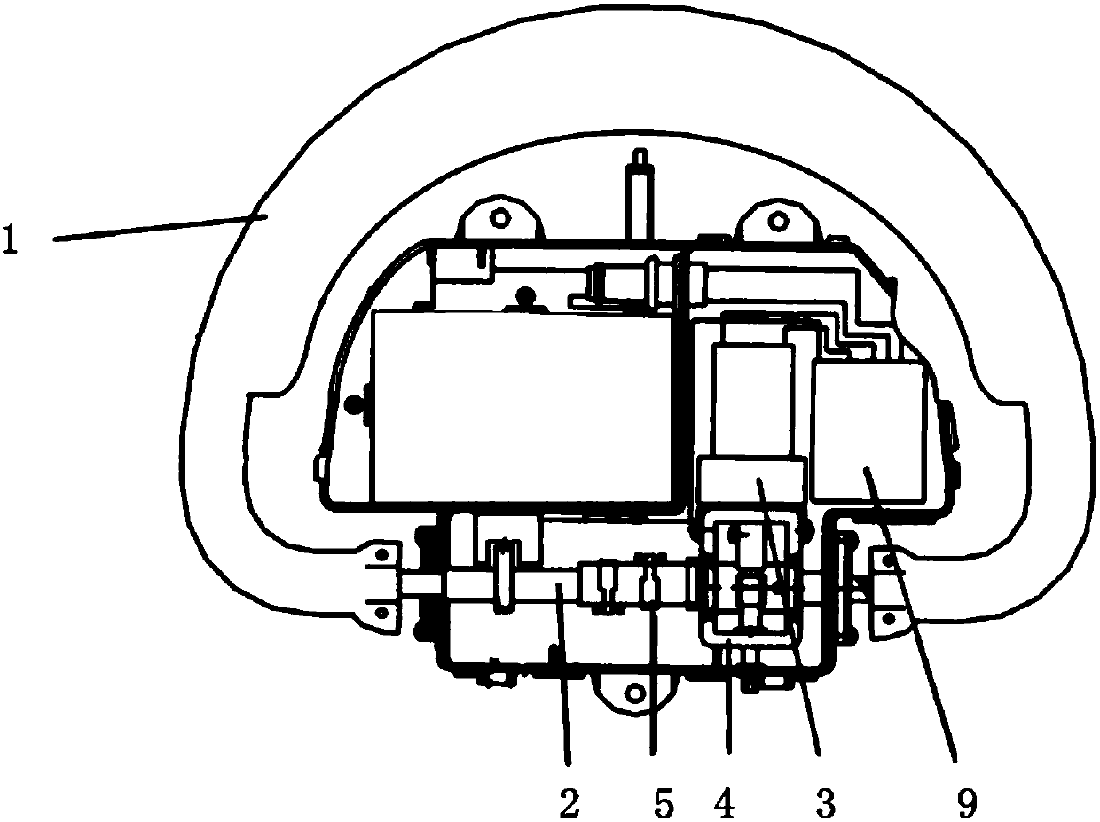 Intelligent parking lock based on NB-IoT (internet of things)