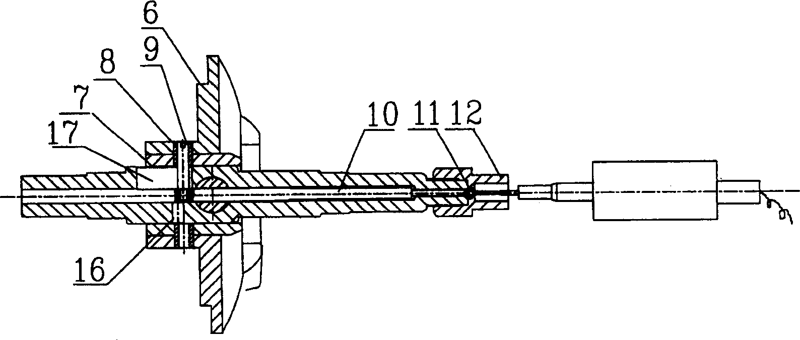 Method and device for measuring piston stroke of displacement-variable swashplate compressor