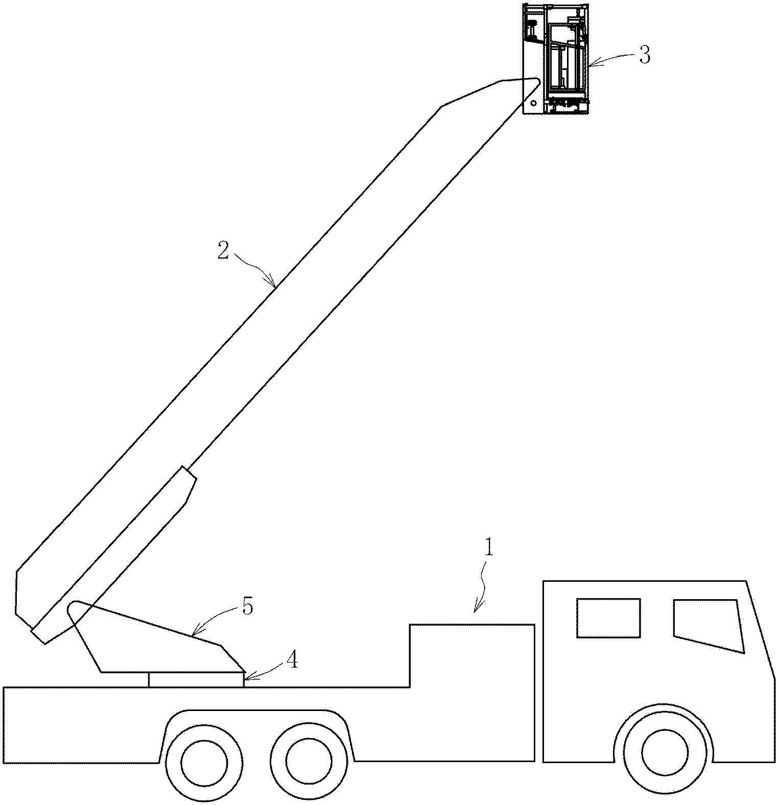 Basket of hydraulic aerial cage