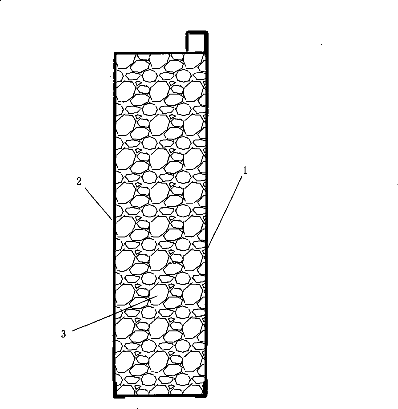 Steel security door section and hemming process