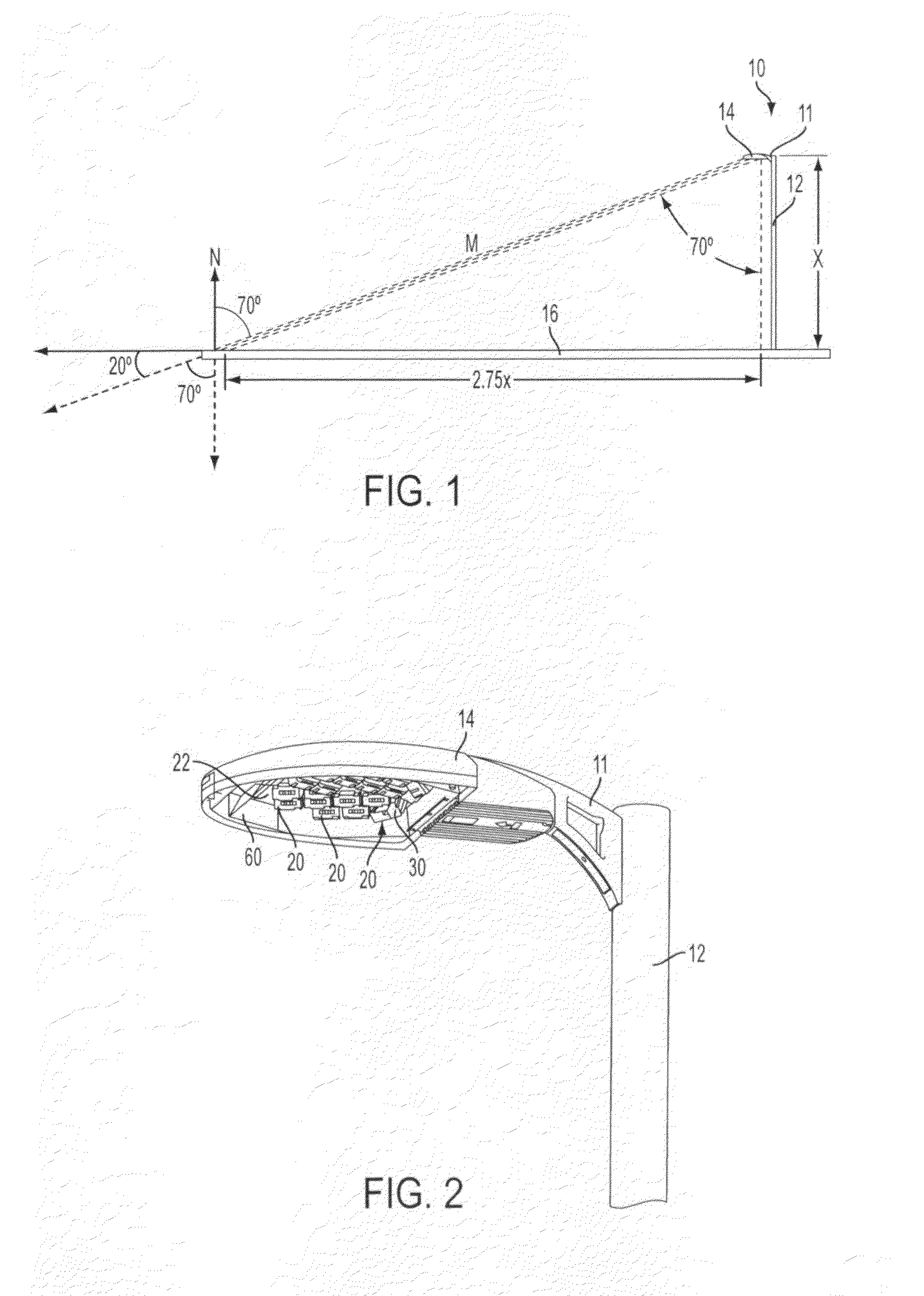 Light emitting diode module, and light fixture and method of illumination utilizing the same