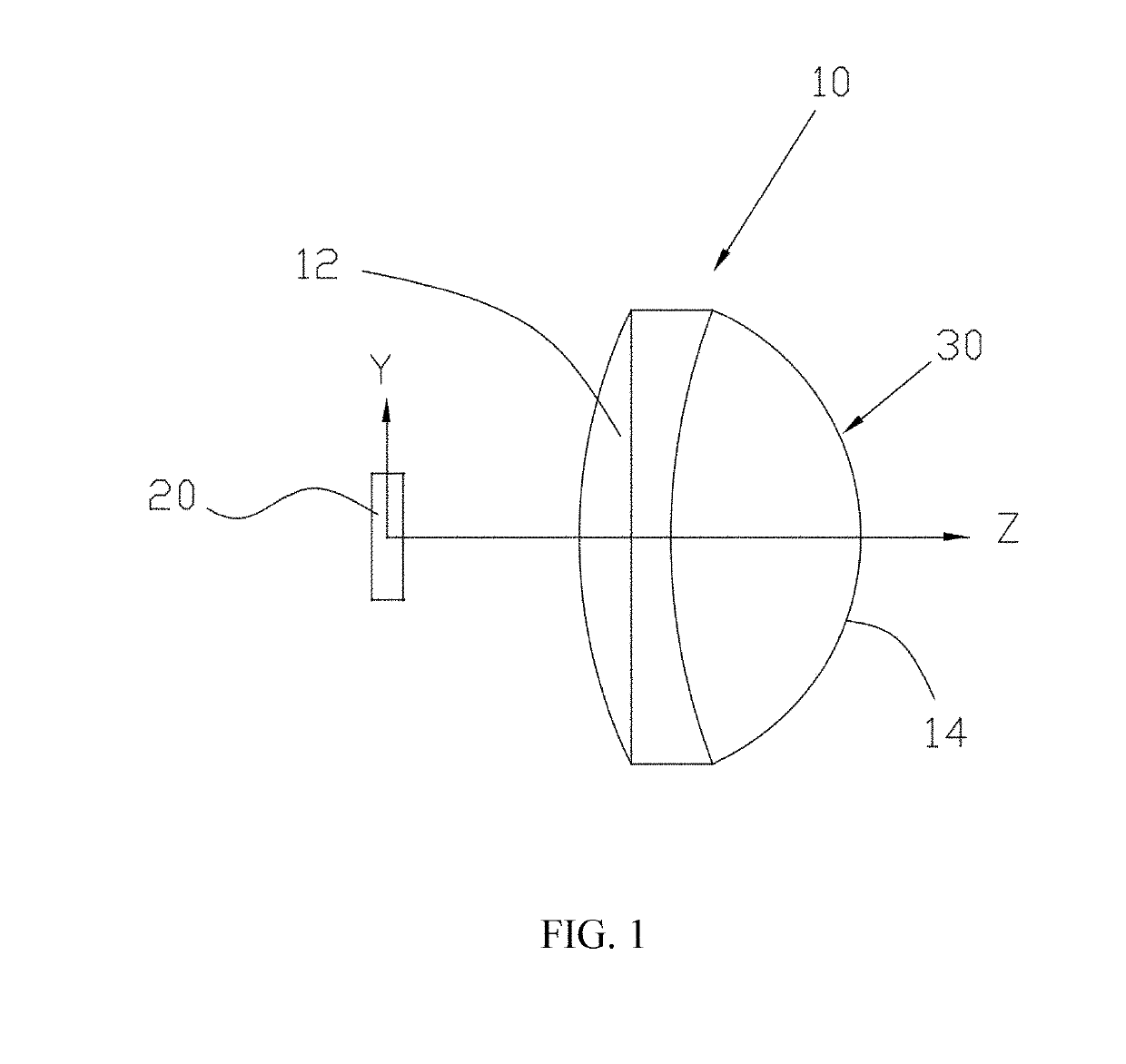 Optical lighting device of vehicles