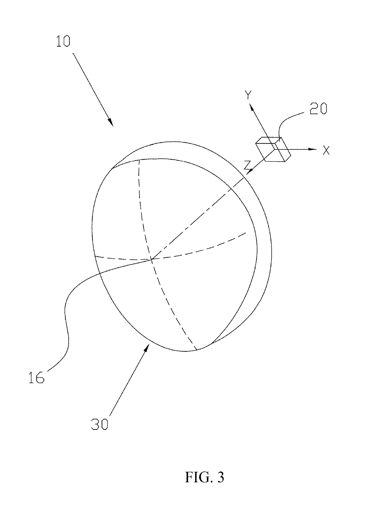 Optical lighting device of vehicles