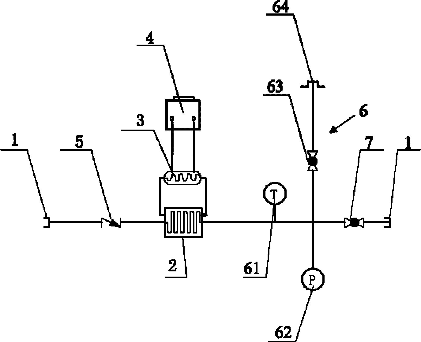 Refrigeration cycle method and system for 70MPa hydrogen filling station