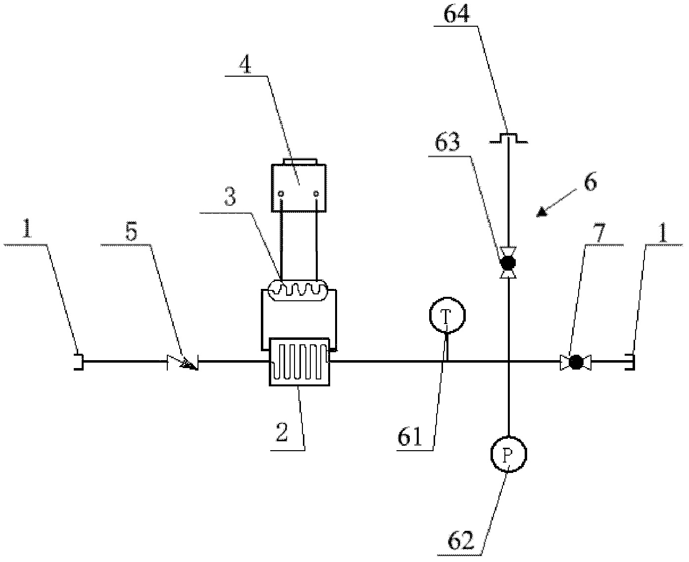 Refrigeration cycle method and system for 70MPa hydrogen filling station