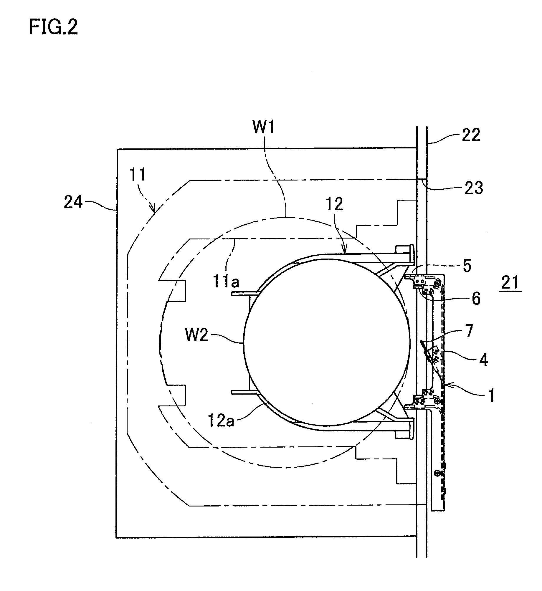 Wafer mapping apparatus and load port including same