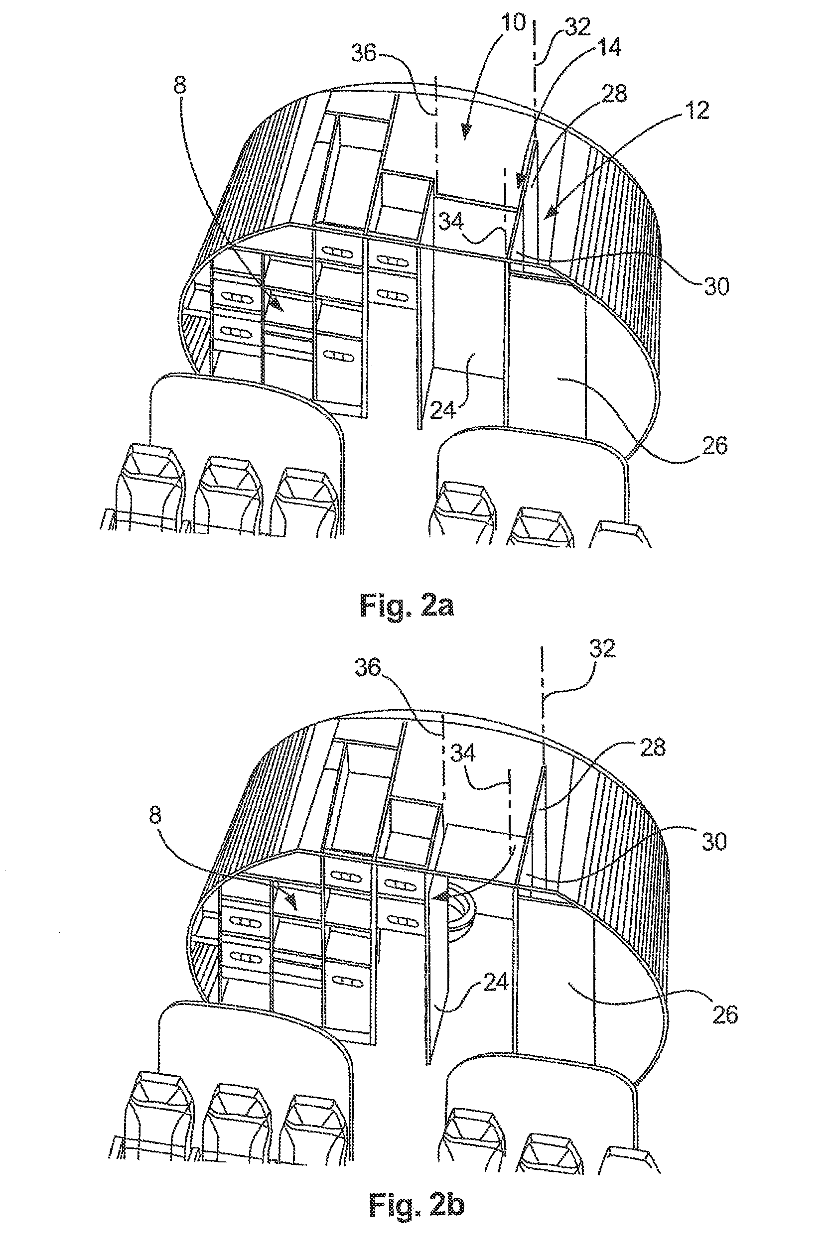 Toilet arrangement for a vehicle