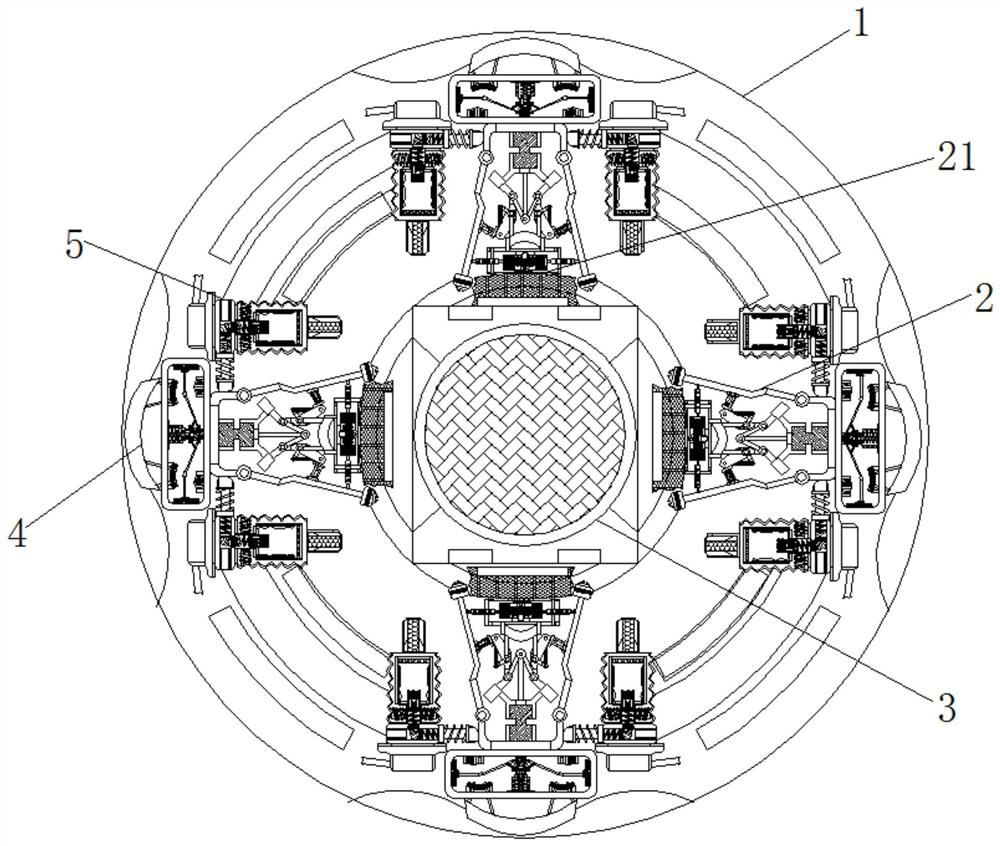 USB (Universal Serial Bus) interface for realizing falling prevention by utilizing electrorheological fluid