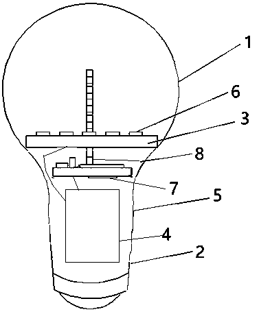 Elderly care lamp based on Internet of Things communication