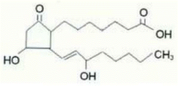 Medicine composition containing alprostadil and preparation method of medicine composition