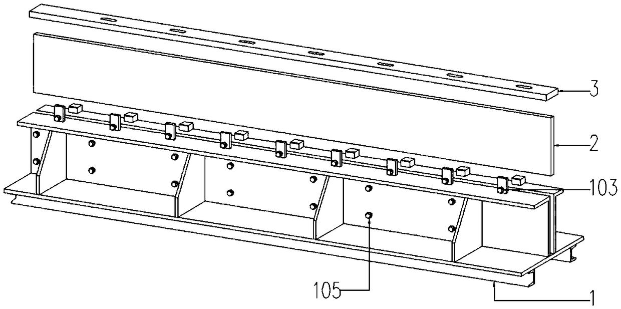 T-shaped steel machining making table