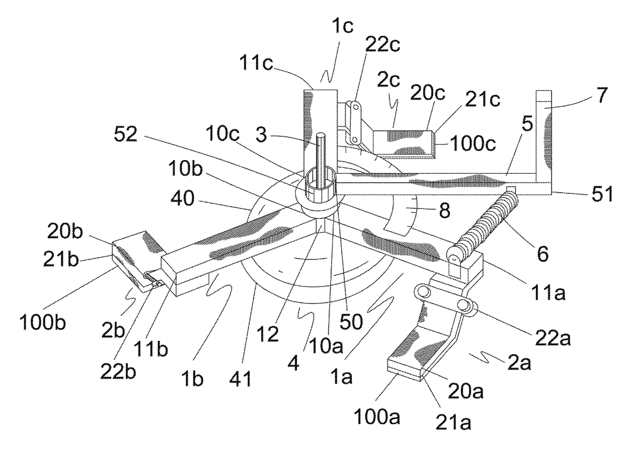 Device for measuring and comparing tire to pavement skid resistance