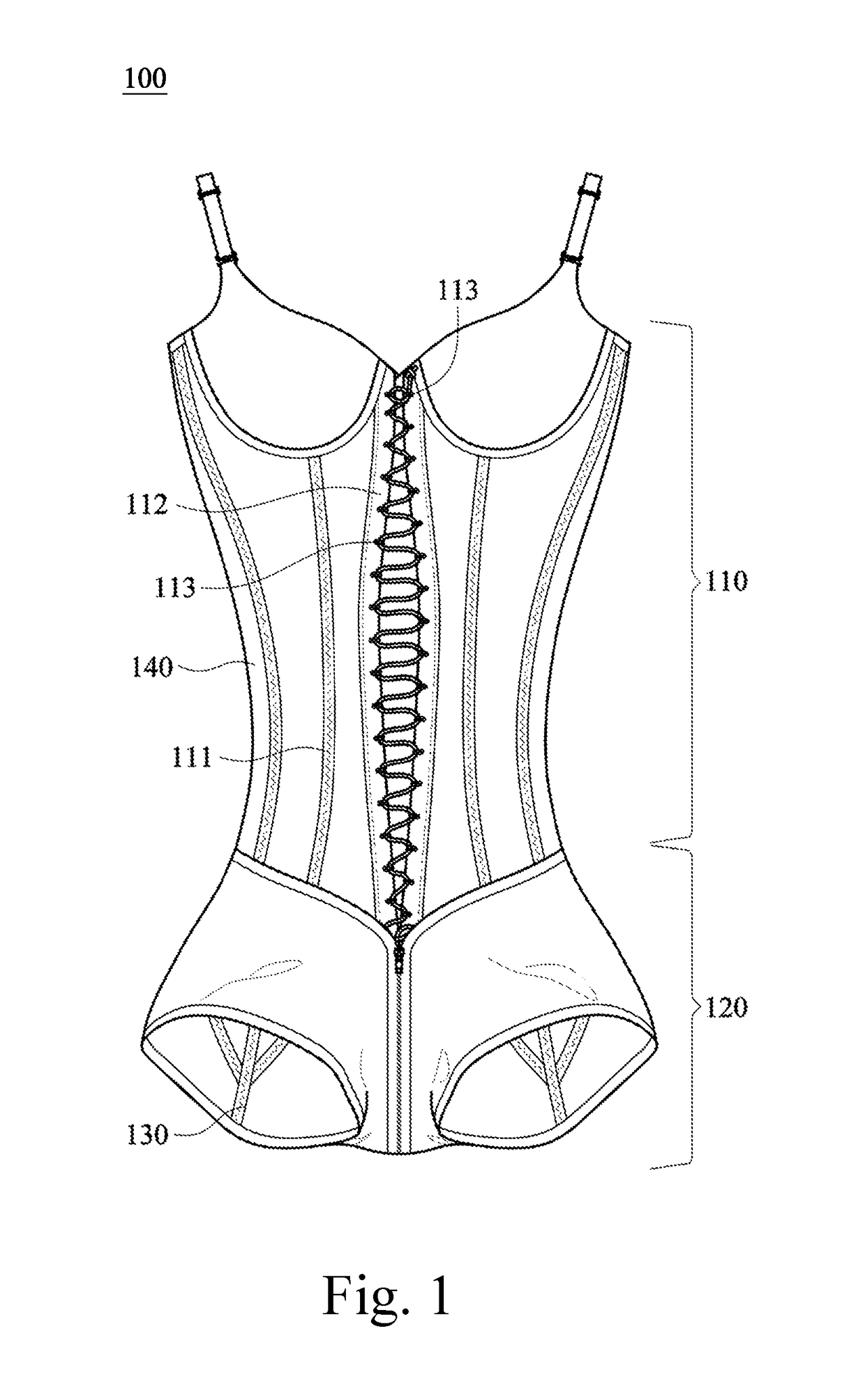 Corset structure