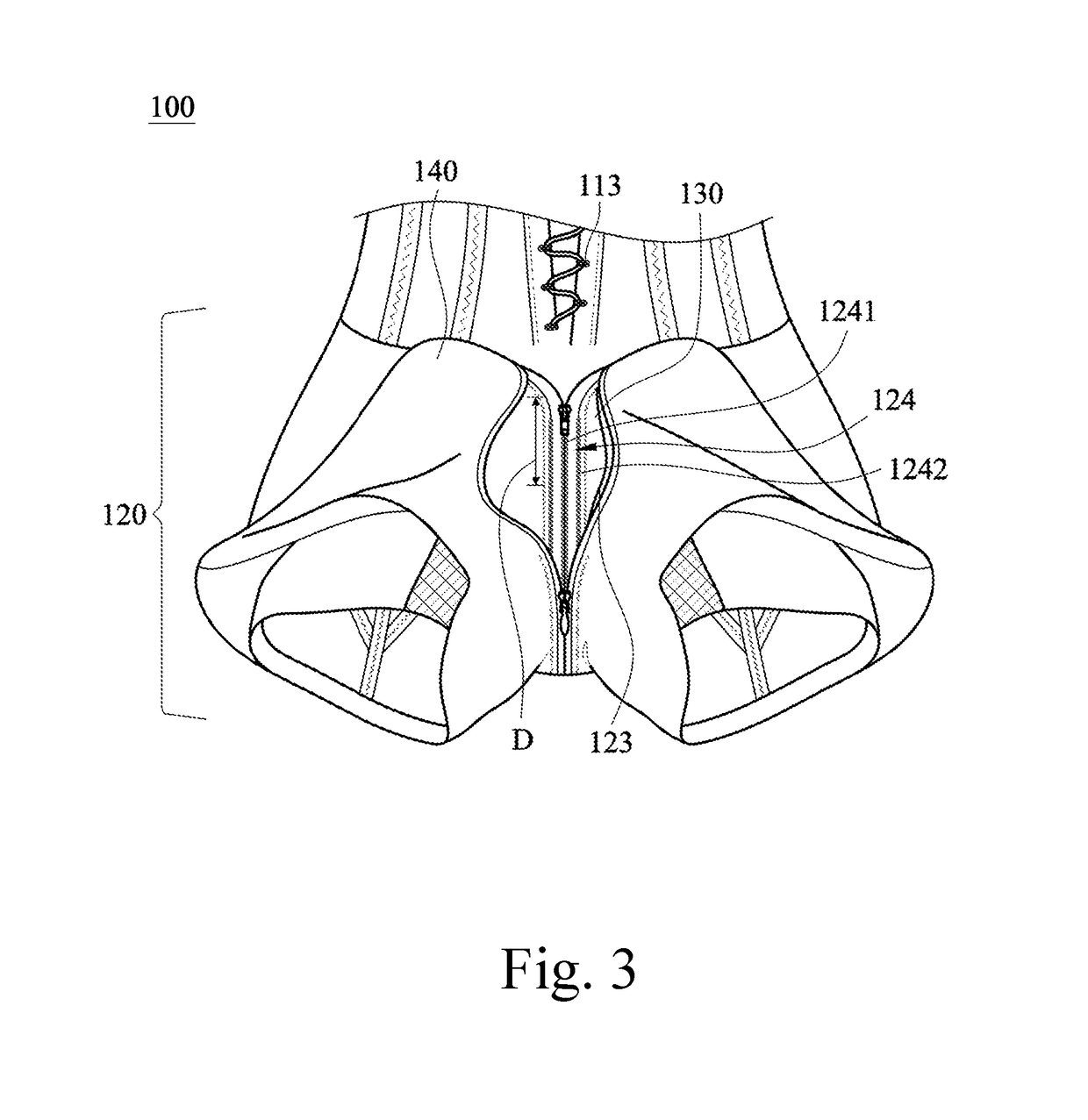 Corset structure