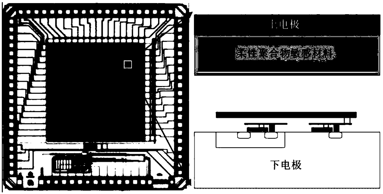 Low piezoelectric and temperature interference flexible pyroelectric infrared thermal imager pixel array