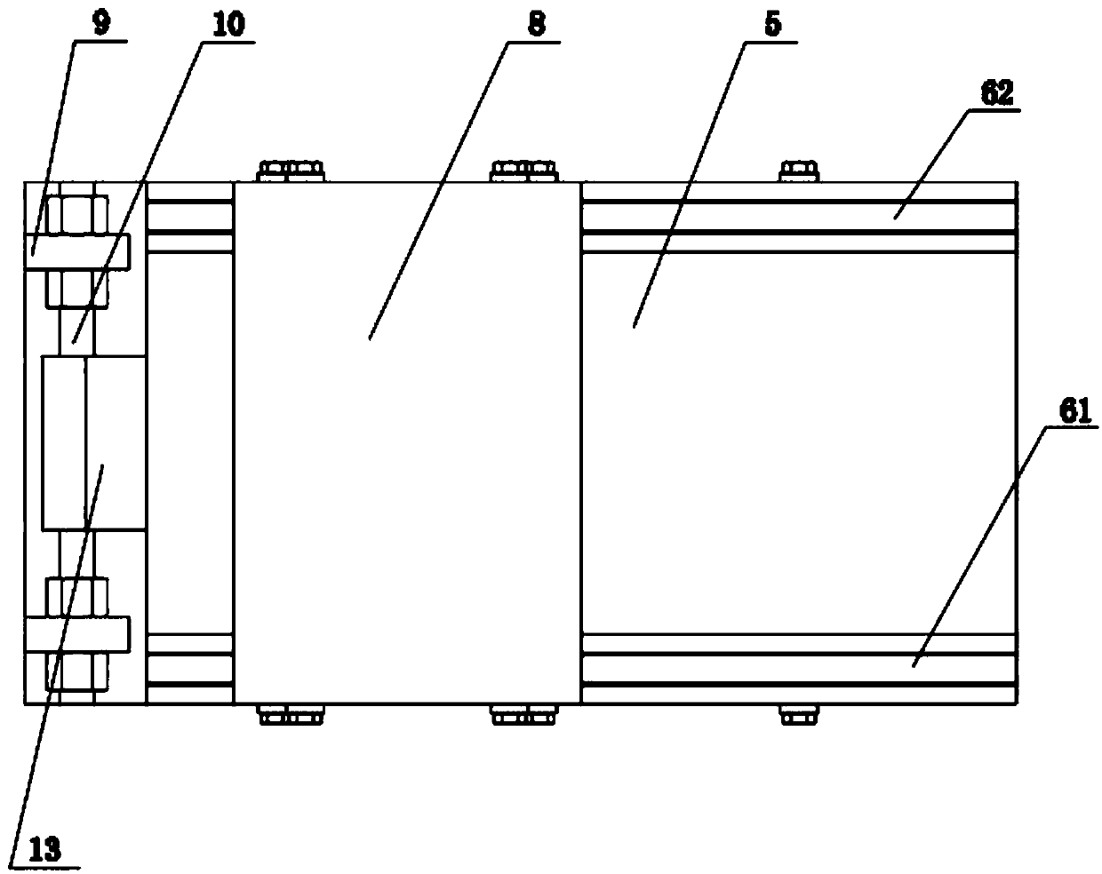 Novel sliding TMD capable of adjusting frequency continuously