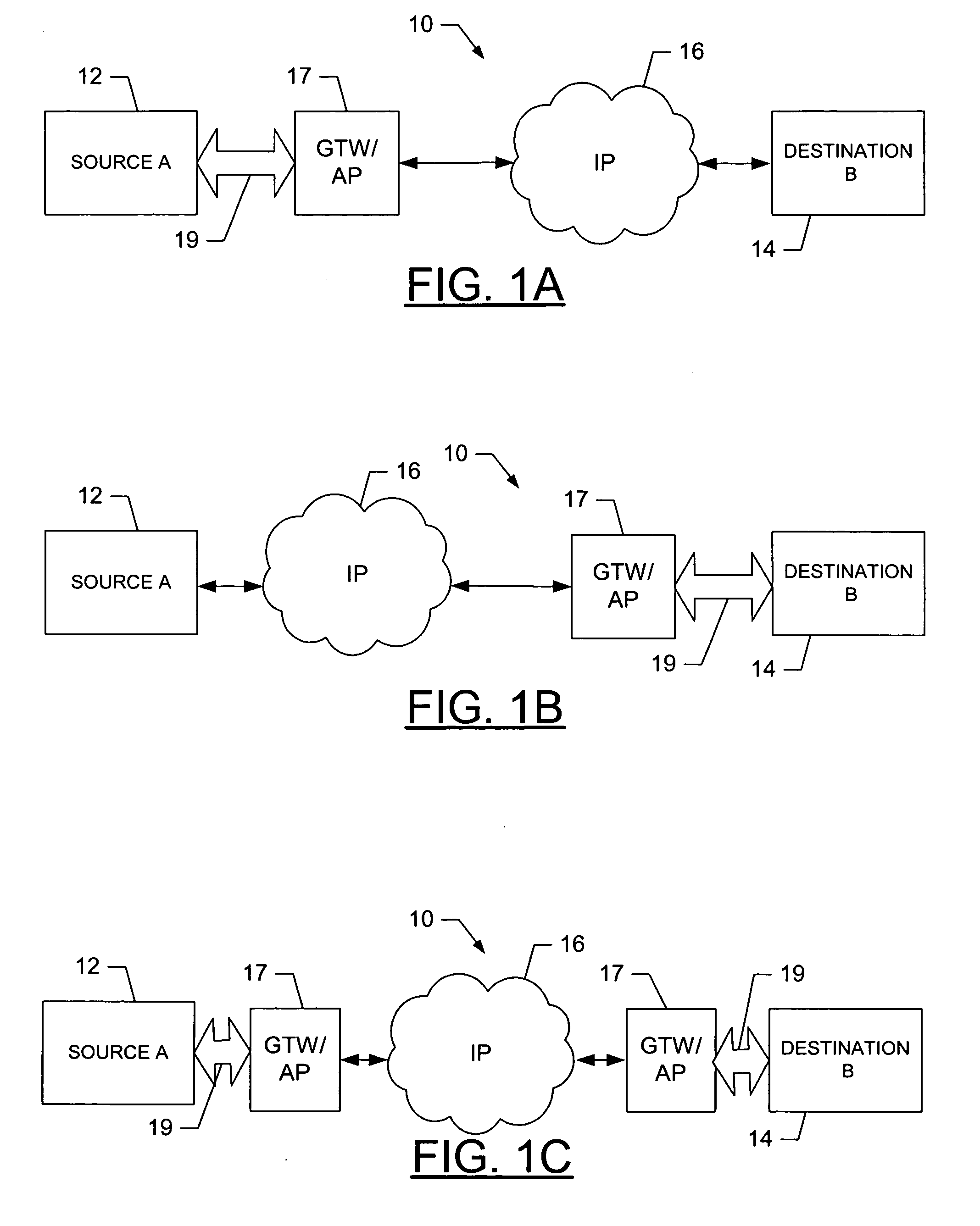 System and method of network congestion control by UDP source throttling