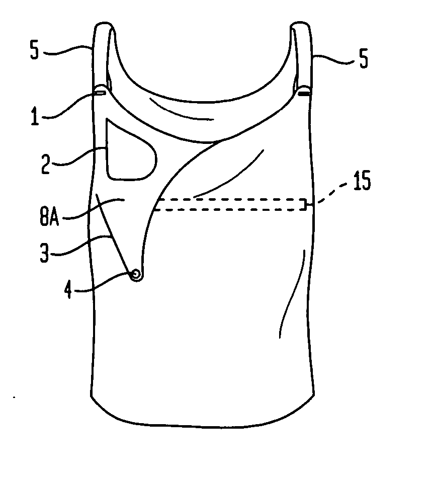 Stretchable nursing tank top with invisible breast support