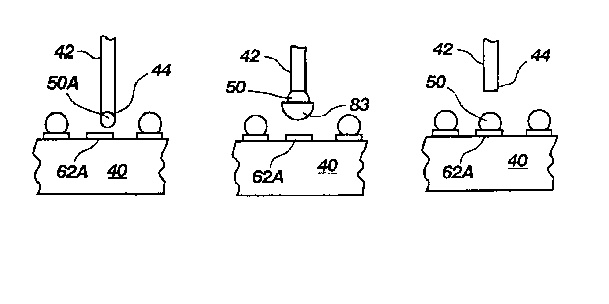 Individual selective rework of defective BGA solder balls