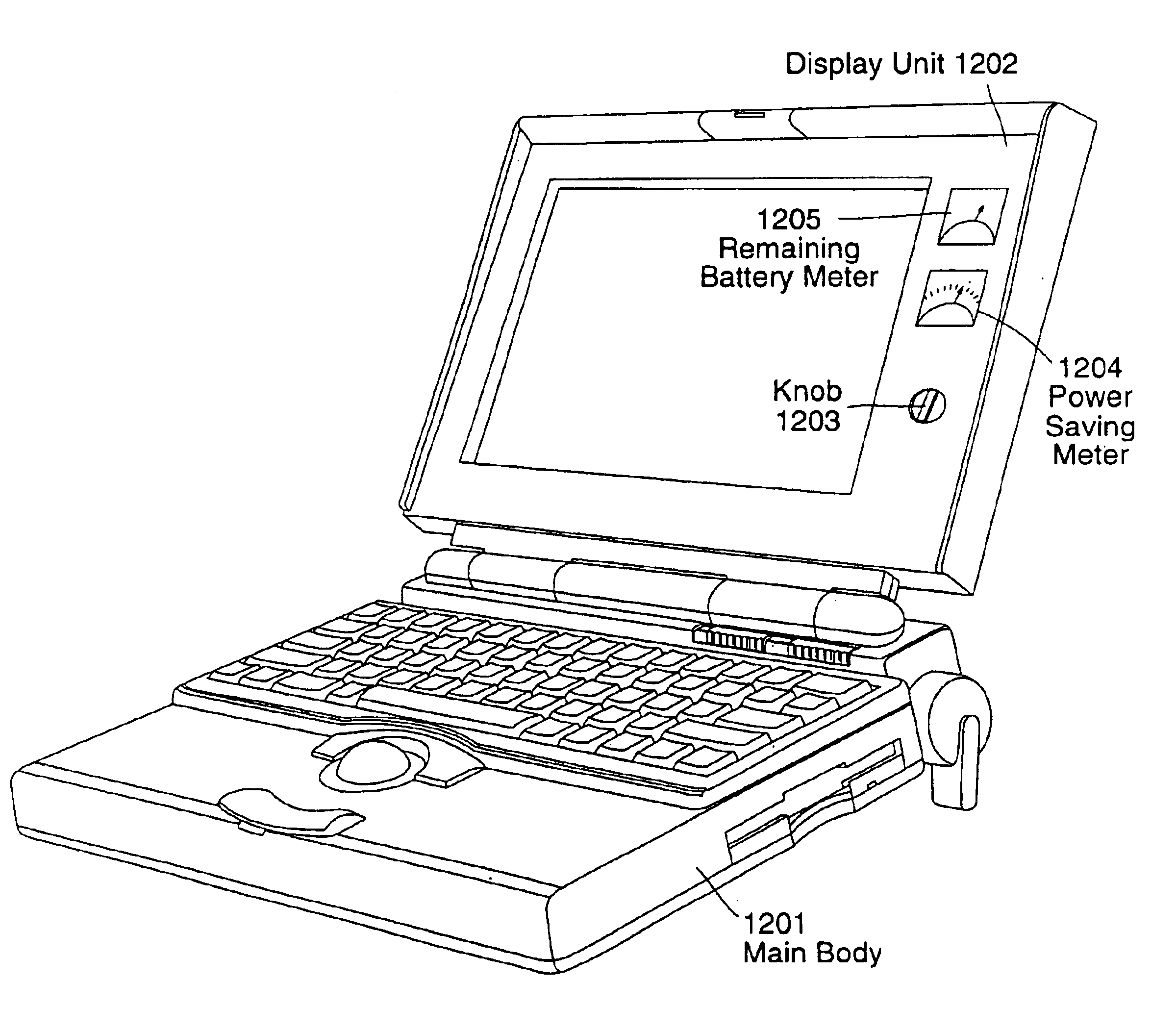 Battery powered electrical equipment with power saving operation