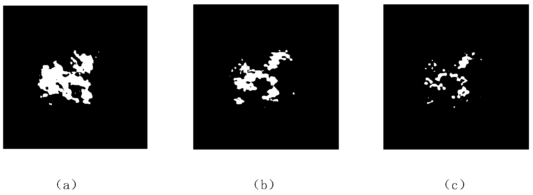 Method for measuring response matrix of liquid crystal corrector through least square method