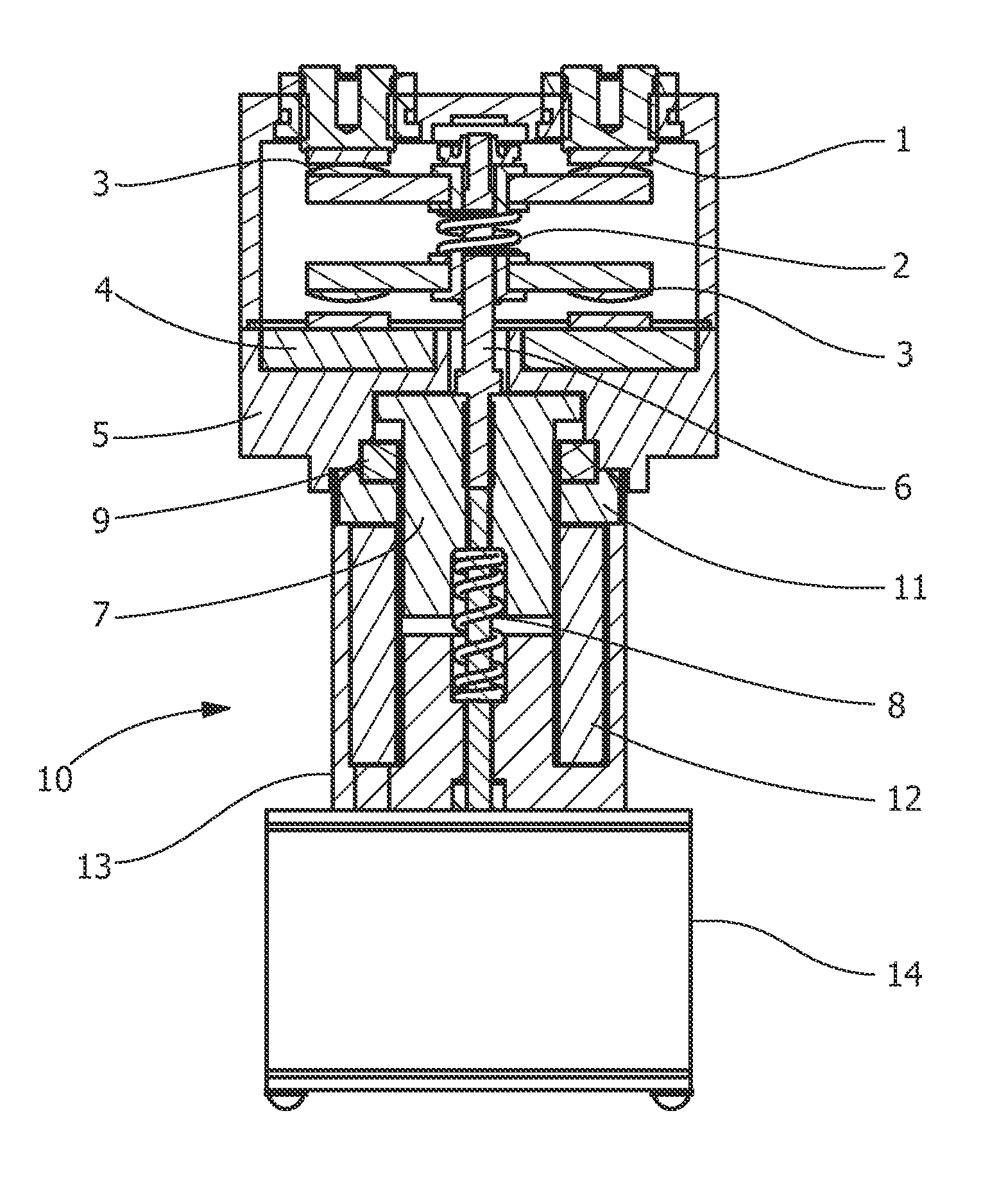 Fully rated contact system having normally open contact and normally closed contacts