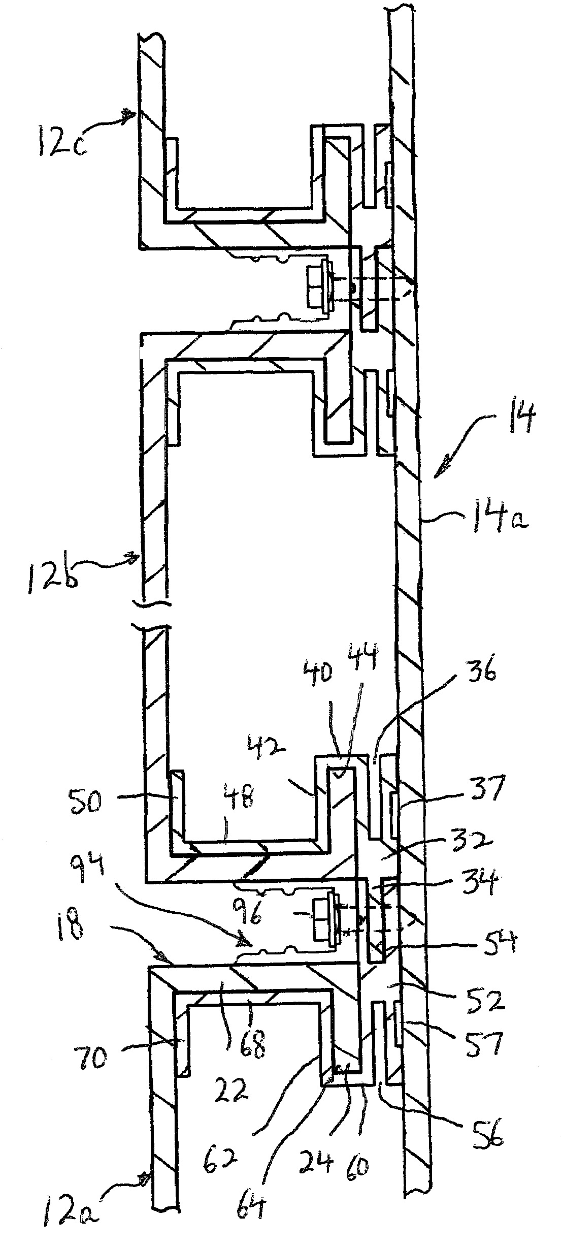 System for mounting wall panels to a wall structure