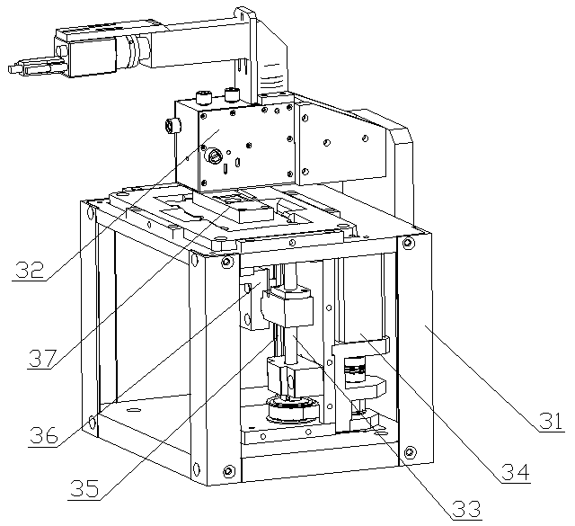 Tempered glass surface stress detection device