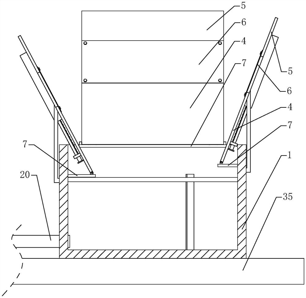 Building roof rainwater collection and utilization system based on sponge city concept